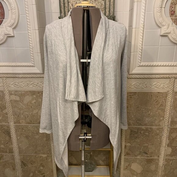 Cato. Size Medium. Embroidered Beaded Open Front Cardigan. Shawl Collar. B62 - Picture 1 of 7